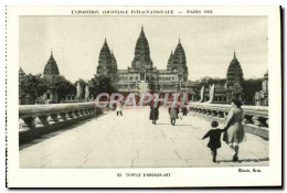 CPA Exposition Coloniale Internationale Paris 1931 Temple D&#39Angkor Vat - Tentoonstellingen