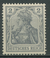 Deutsches Reich 1902 Germania Ohne Wasserzeichen 68 Mit Falz - Unused Stamps