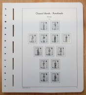 LEUCHTTURM Vordruckblätter Guernsey 1974/88 SF Gebraucht, Neuwertig (Z2425) - Pre-printed Pages