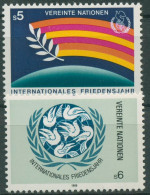UNO Wien 1986 Jahr Des Friedens 62/63 Postfrisch - Unused Stamps