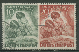 Berlin 1951 Tag Der Briefmarke 80/81 Gestempelt - Gebraucht