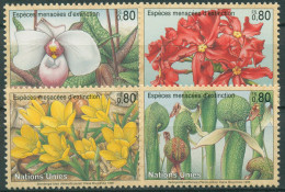 UNO Genf 1996 Gefährdete Pflanzen Krokus Lilie 288/91 Postfrisch - Nuevos