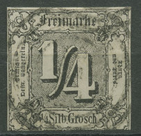 Thurn Und Taxis 1862/64 1/4 Silbergroschen 26 Gestempelt - Used