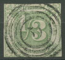 Thurn Und Taxis 1862/64 1/3 Silbergroschen 27 Gestempelt - Oblitérés
