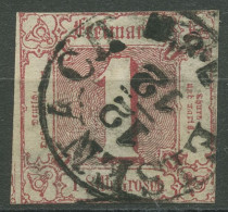 Thurn Und Taxis 1862/64 1 Silbergroschen 29 Mit K1-Stpl. EISENACH - Gebraucht