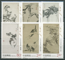 China 2002 Gemälde Von Badashanren 3310/15 Postfrisch - Nuevos