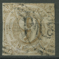 Thurn Und Taxis 1862/64 9 Kreuzer 34 I Gestempelt - Oblitérés