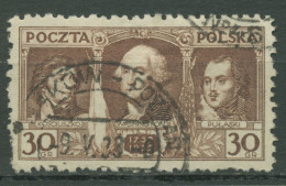 Polen 1932 200. Geburtstag Von George Washington 271 Gestempelt - Used Stamps