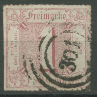 Thurn Und Taxis 1866 1 Silbergroschen 48 Gestempelt - Gebraucht