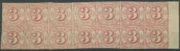 Thurn Und Taxis 1862/64 3 Kr. 32 14er-Block Ohne Gummierung, Kl. Fehler (G80578) - Nuevos