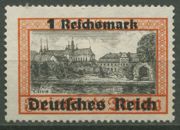 Deutsches Reich 1939 Danzig Mit Aufdruck 728 Mit Neugummierung (R80722) - Ungebraucht