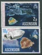 Ascension 1975 Satellitenaufnahmen Von Ascension 183/84 Postfrisch - Ascension (Ile De L')