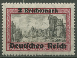 Deutsches Reich 1939 Danzig Mit Aufdruck 729 Mit Falz, Mängel (R80725) - Ungebraucht