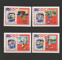 Mali 1994 Football Soccer World Cup, Set Of 4 S/s MNH - 1994 – Stati Uniti