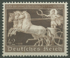 Dt. Reich 1940 Das Braune Band 747 Postfrisch, Rückseitig Kl. Fleck (R80734) - Neufs