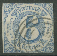 Thurn Und Taxis 1862/64 6 Kr. 33 IA Gestempelt - Afgestempeld