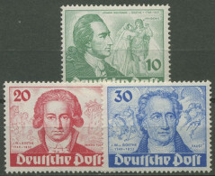 Berlin 1949 Goethejahr 61/63 Mit Neugummierung (R80759) - Unused Stamps