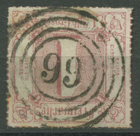 Thurn Und Taxis 1866 1 Silbergroschen 48 Mit Nr.-Stpl. 99 BRENSBACH - Usati