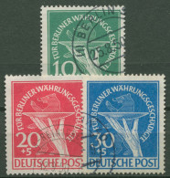 Berlin 1949 Währungsgeschädigte 68/70 Gestempelt, Kl. Fehler (R80743) - Gebruikt