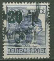 Berlin 1949 Grünaufdruck 66 Gestempelt, Stempel Verschmiert (R80785) - Gebruikt