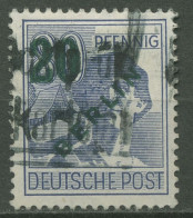 Berlin 1949 Grünaufdruck 66 Gestempelt, Stempel Verschmiert (R80785) - Usados