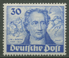 Berlin 1949 200. Geburtstag Goethes 63 Postfrisch, Bügig (R80764) - Unused Stamps