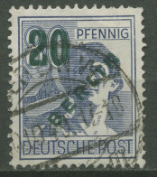 Berlin 1949 Grünaufdruck 66 Gestempelt, Zahnfehler (R80787) - Gebruikt