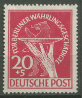 Berlin 1949 Währungsgeschädigte 69 Ungebraucht Ohne Gummierung (R80750) - Unused Stamps