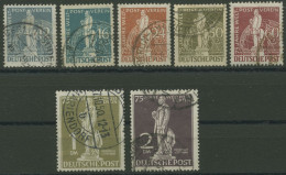 Berlin 1949 H. V. Stephan, Weltpostverein 35/41 Gestempelt, Zahnfehler (R80798) - Oblitérés