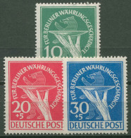 Berlin 1949 Währungsgeschädigte 68/70 Mit Falz, Dünne Stellen (R80742) - Neufs