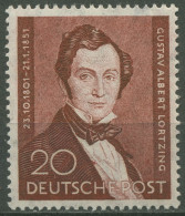 Berlin 1951 Albert Lortzing 74 Postfrisch, Kl. Dünne Stelle (R80753) - Nuovi