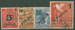 Berlin 1949 Grünaufdruck 64/67 Gestempelt (R80783) - Gebraucht