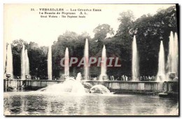 CPA Verasailles Les Grands Eaux Le Bassin De Neptune - Versailles (Schloß)