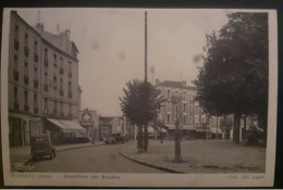 Carte Postale Ancienne Cim Puteaux (Seine) Rond-point Des Bergères, Années 1930, Coll. Lib.Lagès. Combier Impimeur MACON - Puteaux