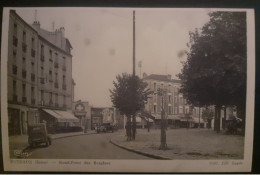 Carte Postale Ancienne Cim Puteaux (Seine) Rond-point Des Bergères, Années 1930, Coll. Lib.Lagès.Combier Imprimeur MACON - Puteaux