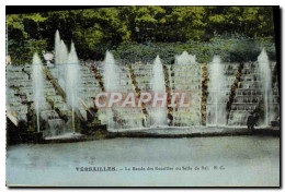 CPA Versailles Le Bassin Des Rocailles Ou Salle De Bal - Versailles (Château)
