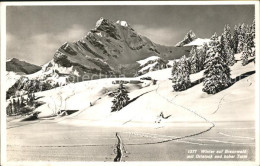 12574933 Braunwald GL Mit Ortstock Und Hoher Turm Braunwald - Other & Unclassified