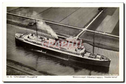 CPA Ms Christiaan Huygens Stoomvaart Maatschappij Bateau Paquebot  - Steamers