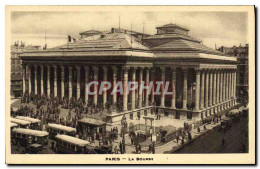 CPA Paris La Bourse - Autres Monuments, édifices