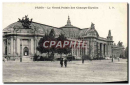 CPA Paris Le Grand Palais Champs Elysees - Autres Monuments, édifices