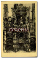 CPA Monet La Cathedrale De Rouen Paris Musee Du Louvre - Peintures & Tableaux