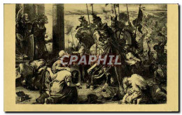 CPA Delacroix Prise De Constantinople Par Les Croises Paris Musee Du Louvre Turquie - Pittura & Quadri