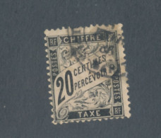 FRANCE - TAXE N° 17 OBLITERE - COTE : 150€ - 1882 - 1859-1959 Used