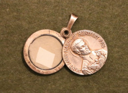 Médaille Religieuse - Relique Saint Louis Marie De Montfort  Medal Relics - Religion & Esotericism