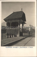 12572382 Luzern LU Kapellbruecke Freienhof Jesuitenkirche Luzern - Sonstige & Ohne Zuordnung