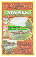 R541614 London And South Western Railway. Staines The Unrivalled Riverside Resor - Altri & Non Classificati