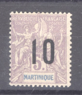 Martinique  :  Yv  81  * - Unused Stamps