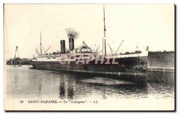 CPA Saint Nazaire Le Lafayette - Steamers