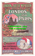 R541619 London And South Western Railway. London And Paris And The Riviera. Via - Other & Unclassified