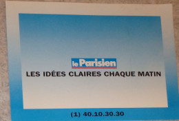 Petit Calendrier  De Poche 1995 Journal Le Parisien - Tamaño Pequeño : 1991-00